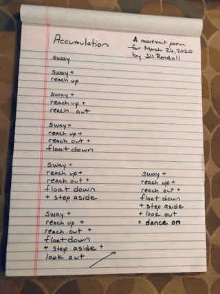 Accumulation poem photo