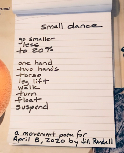 Small dance poem photo
