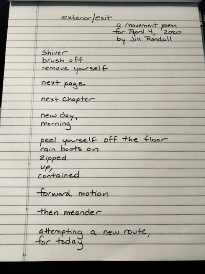 Exterior:exit poem photo Exterior:exit poem photo