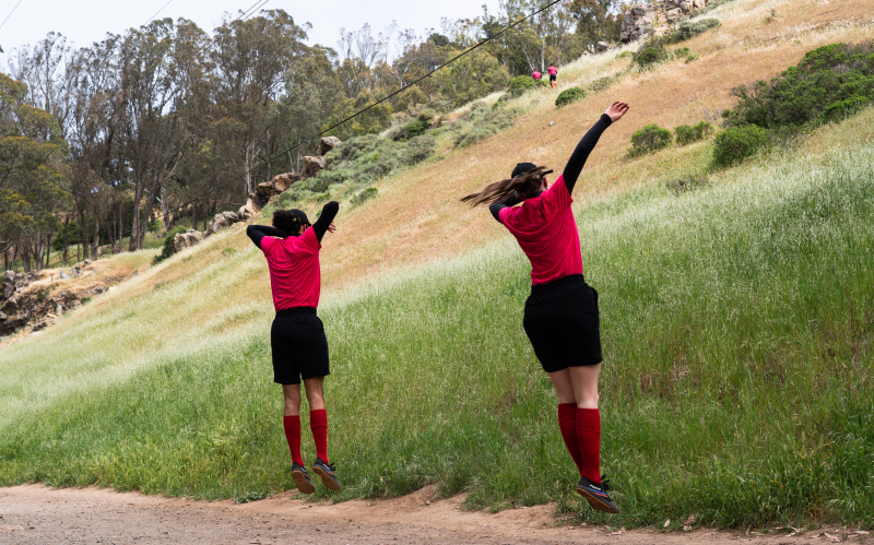 Samuel Melecio-Zambrano (left) and Katherine Neumann (right). Photo by Robbie Sweeny.